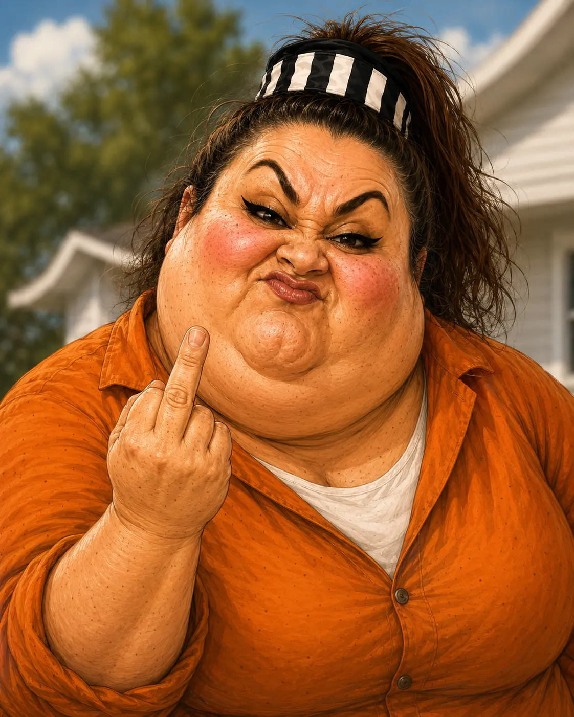 The Bloated Bully flips us off. Again.